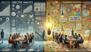 Directive Analysis vs Collaborative Exploration - Manu Sharma