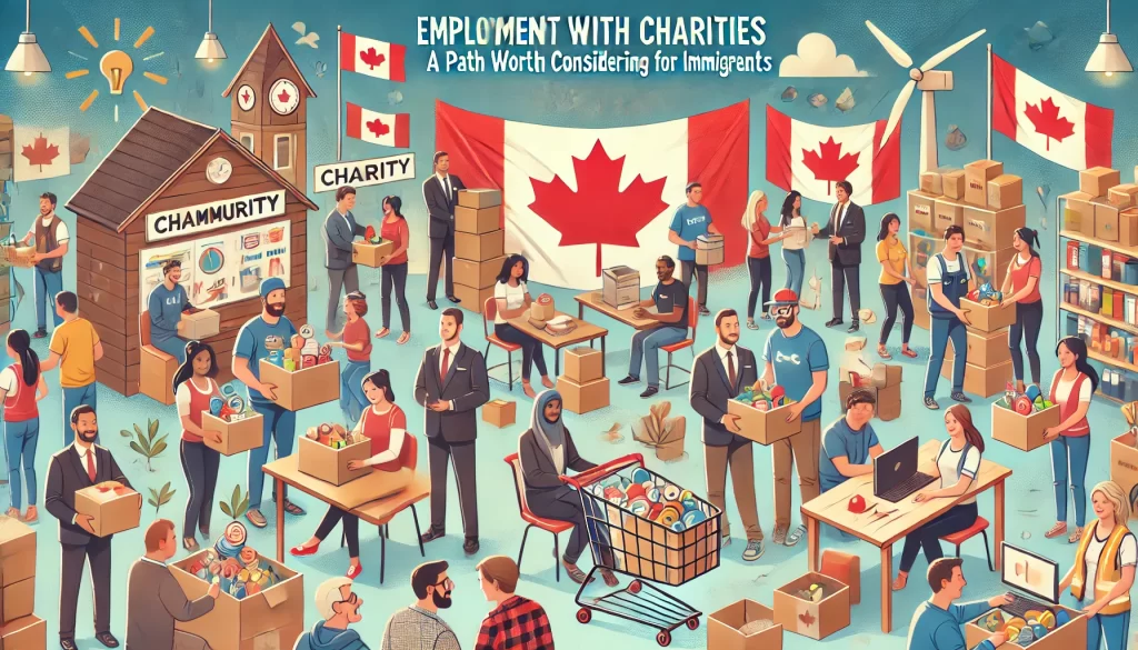 Employment with Charities in Canada for Immigrants