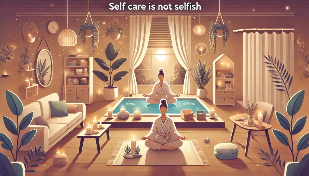 Self care is not selfish