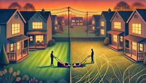 Mowing Lawns and Moving Lines - Manu Sharma
