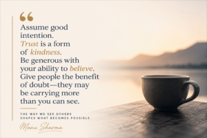 Quiet Courage of Believing Well - Manu Sharma